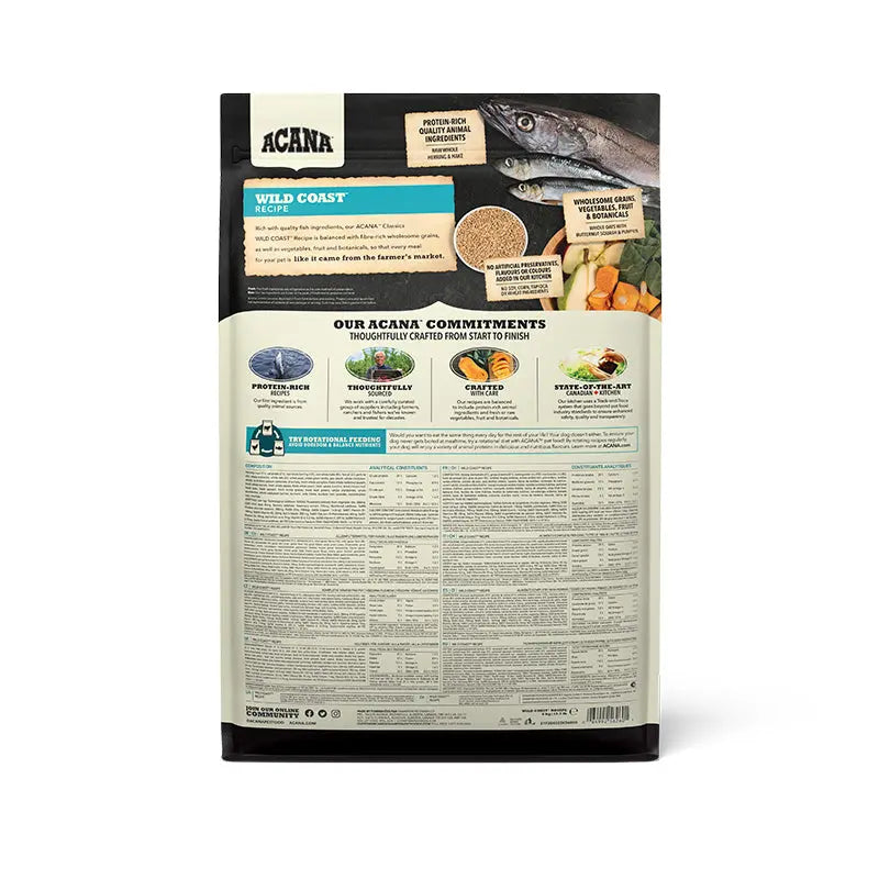 Acana Classics Wild Coast Dry Dog Food   | Low Prices | Canine & Co