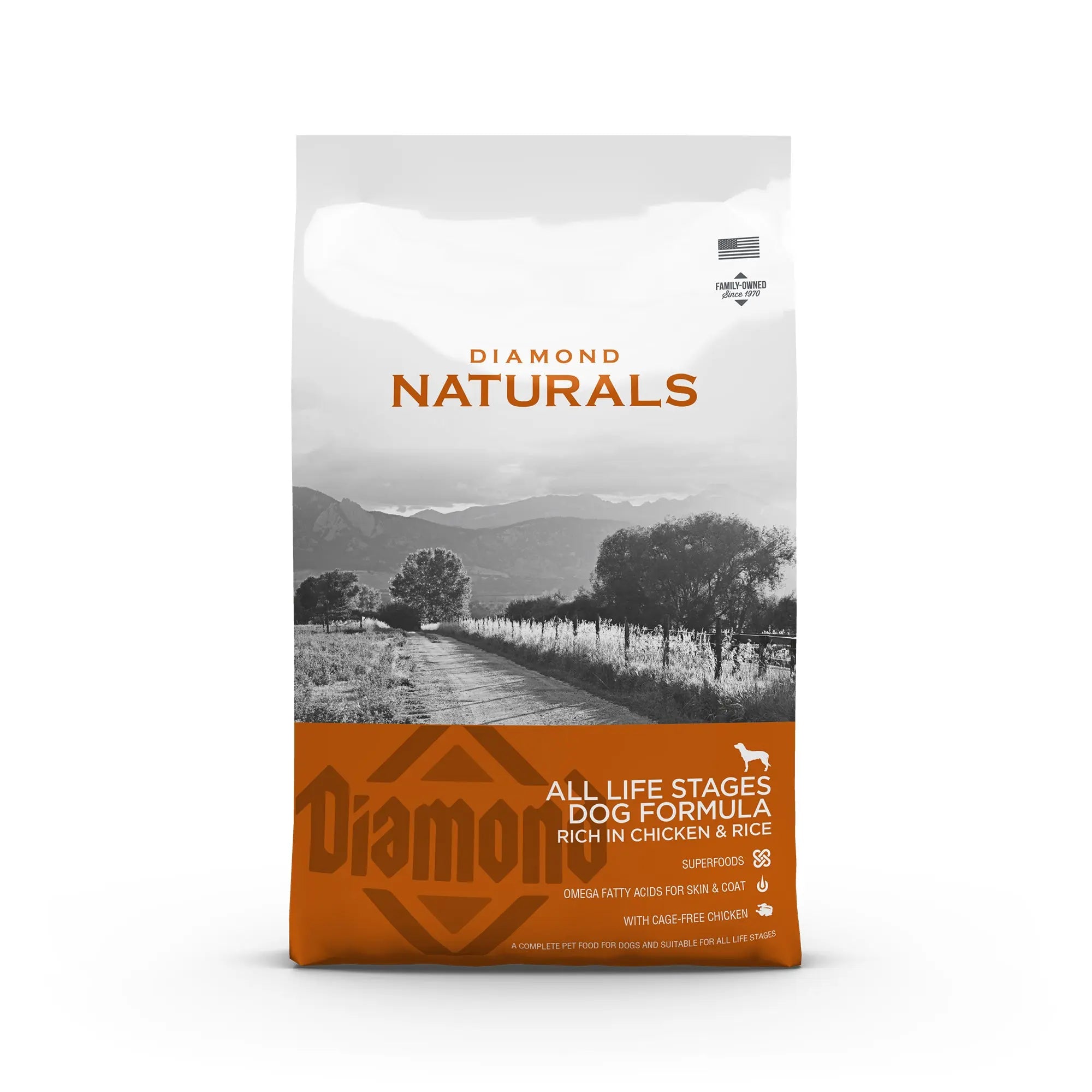Diamond Naturals All Life Stages Dog Formula - Rich in Chicken & Rice - product detail image buy online South Africa