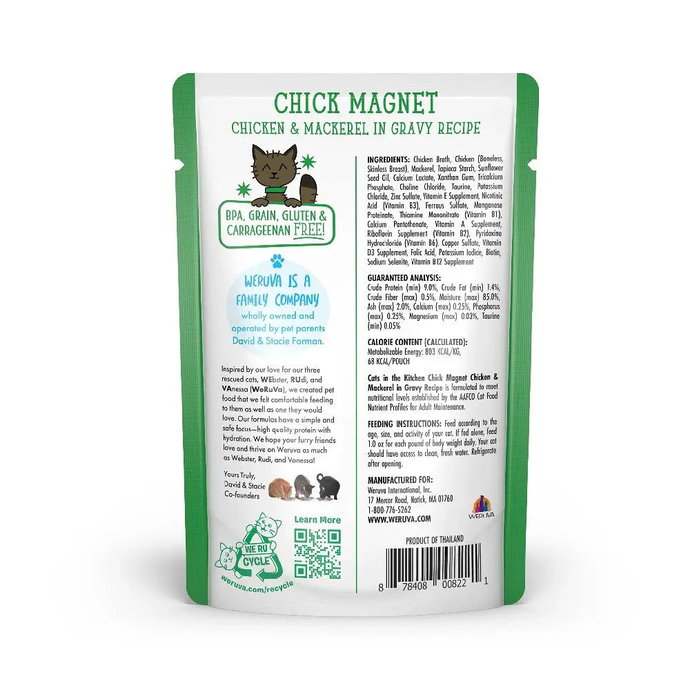 Weruva Chick Magnet Wet Cat Food Pouch   | Low Prices | Canine & Co