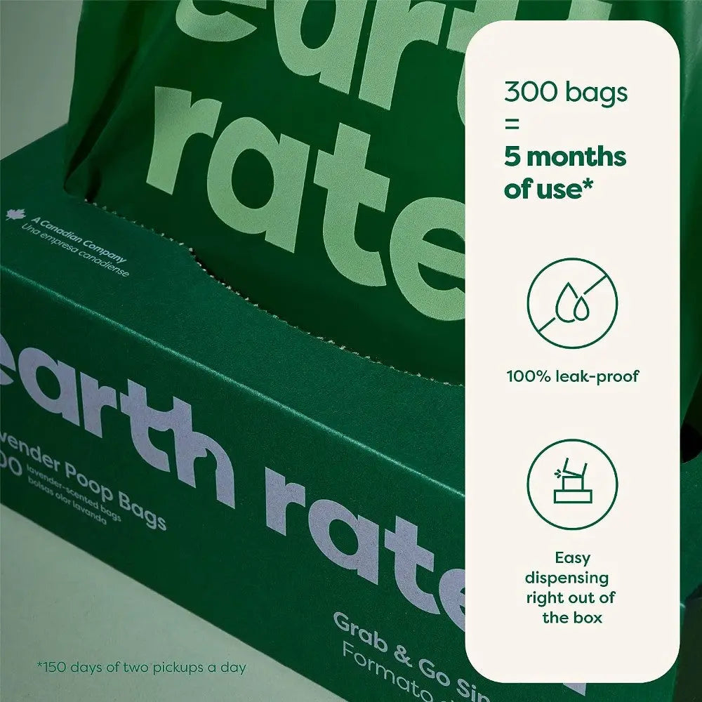 Earth Rated Bulk Poop Bags   | Low Prices | Canine & Co