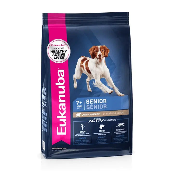 Eukanuba Senior All Breed Lamb & Rice Dry Dog Food   | Low Prices | Canine & Co