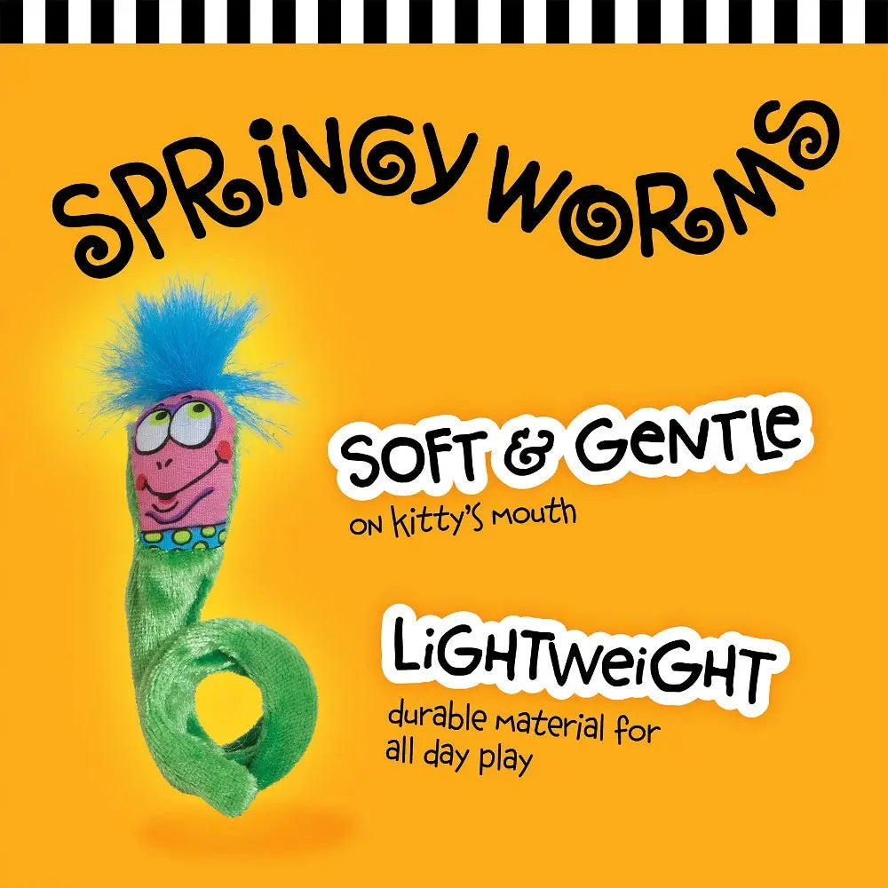 Fat Cat Classic Springy Worms
