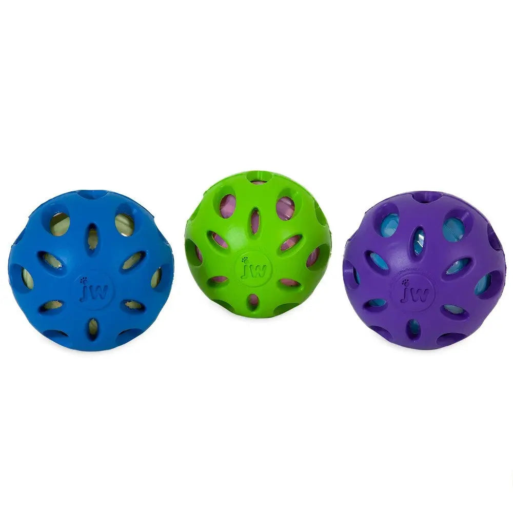 JW Pet Crackle Ball dog toy available online
