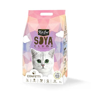 Kit Cat Soya Clump Cat Litter  Confetti | Low Prices | Canine & Co