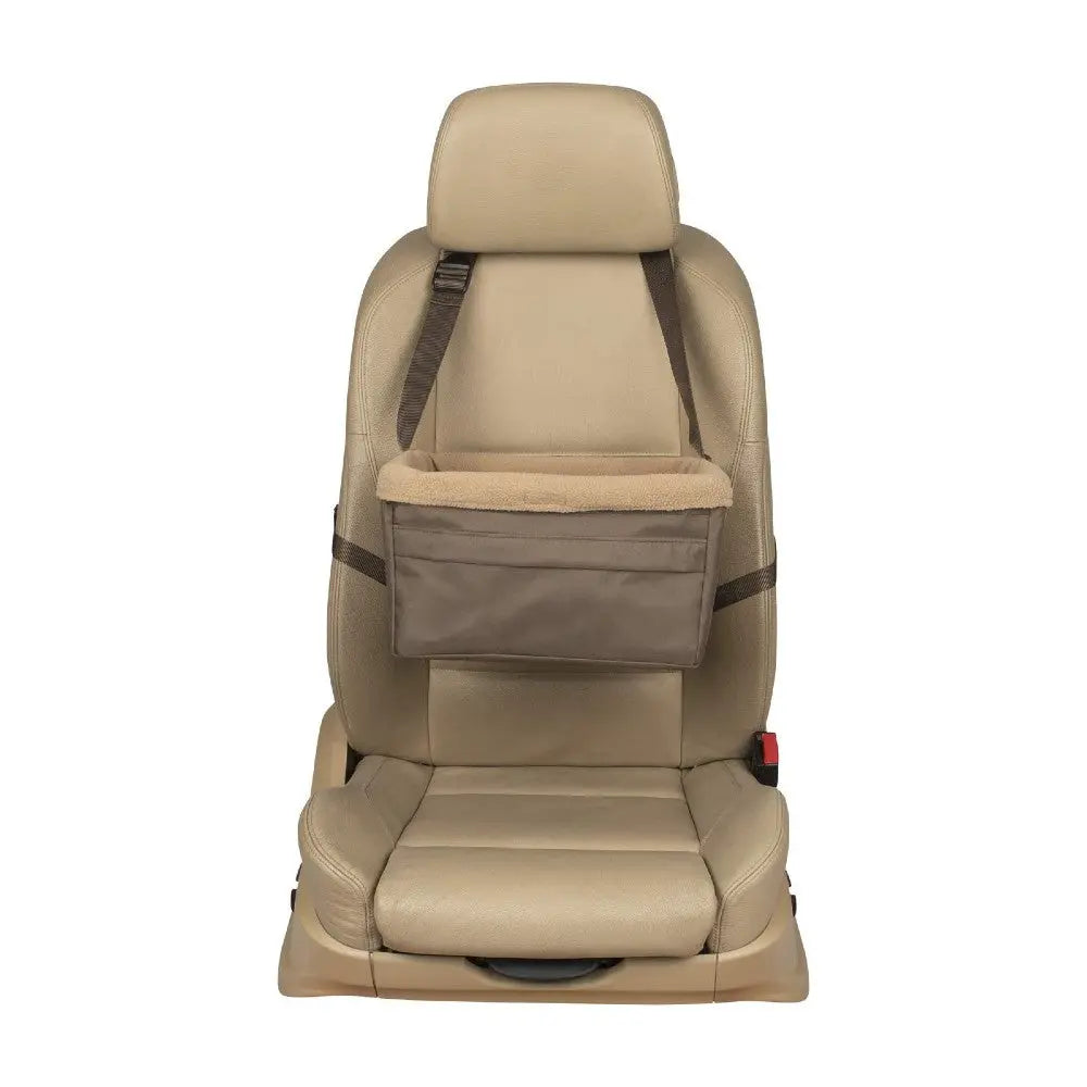PetSafe Solvit Tagalong Pet Booster Seat - lifestyle image with pet South Africa shopping