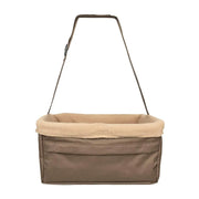 PetSafe Solvit Tagalong Pet Booster Seat - lifestyle image with pet South Africa orders