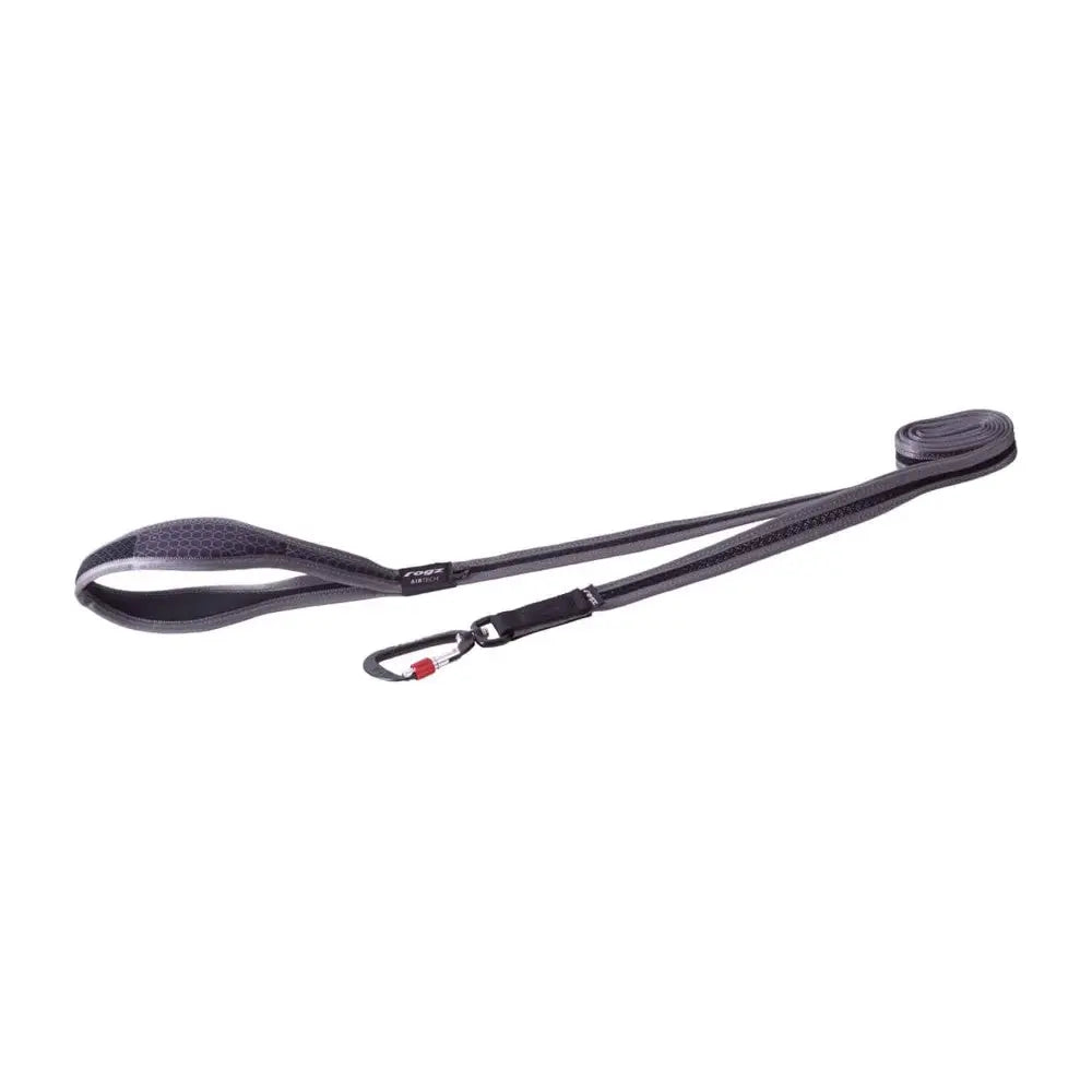 Rogz Dog AirTech Classic Lead - lifestyle image with pet (grey) online in South Africa