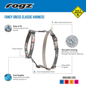 Rogz Fancy Dress Dog Classic Harness Features and Benefits