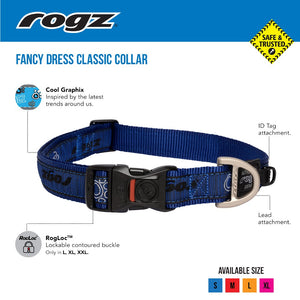 Rogz Fancy Dress Dog Collars Benefits and Features