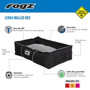 Rogz Lekka Cushioned Bed Features and Benefits