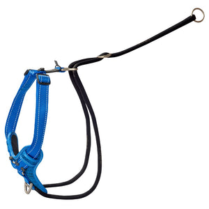 Rogz Utility Stop-Pull Harness Blue