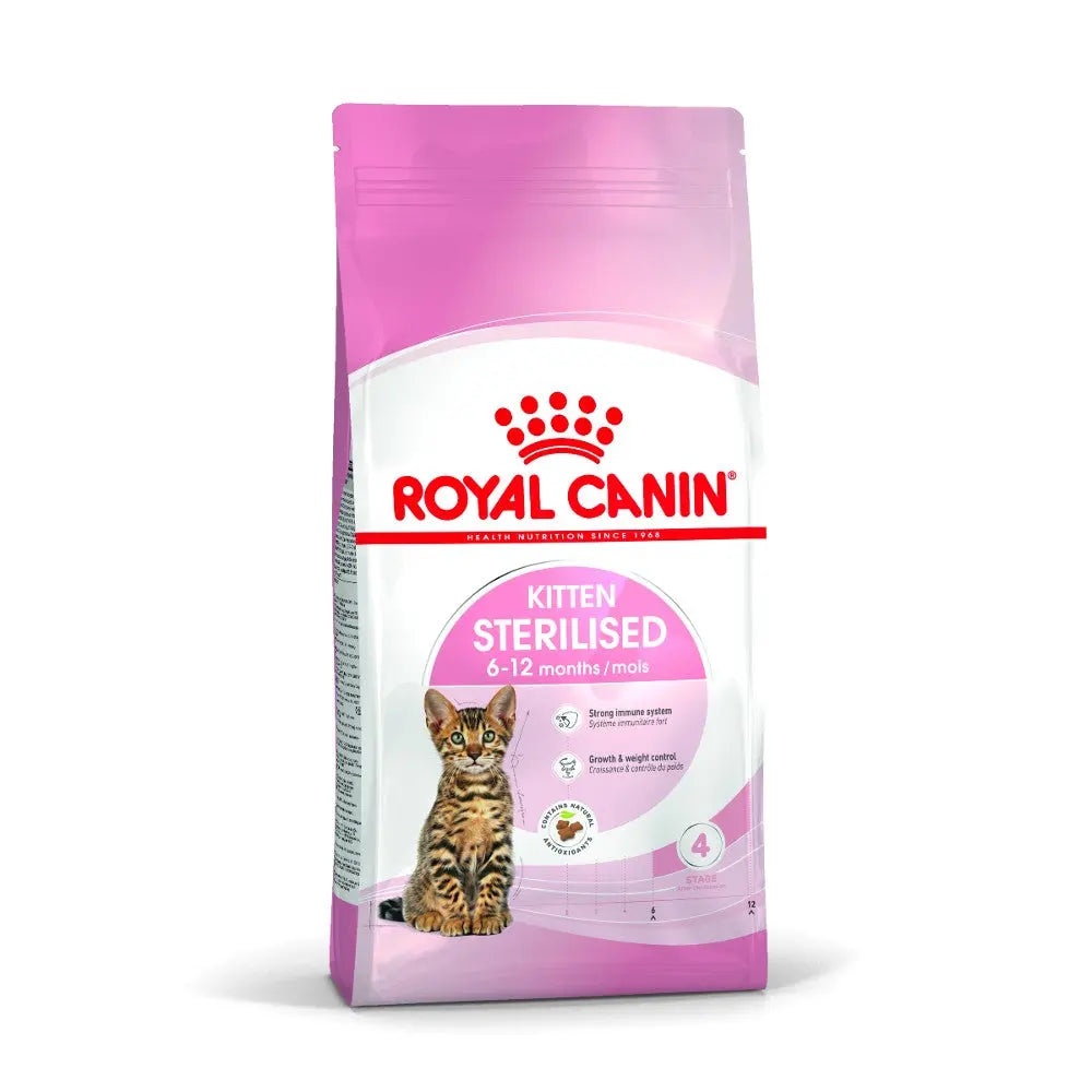 Royal Canin Sterilised Kitten Dry Cat Food   | Low Prices | Canine & Co