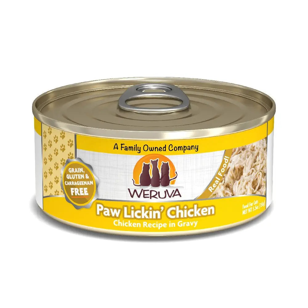 Weruva Paw Lickin' Chicken Wet Cat Food Can  156g | Low Prices | Canine & Co