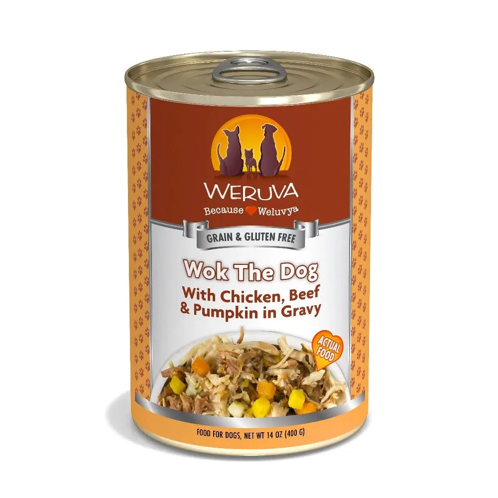 Weruva - Wok the Dog Wet Dog Food Can  400g | Low Prices | Canine & Co