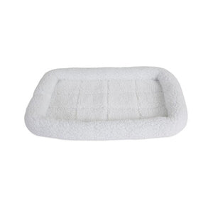 Petmate SnooZZy Faux Sheepskin Bolster Crate Mat