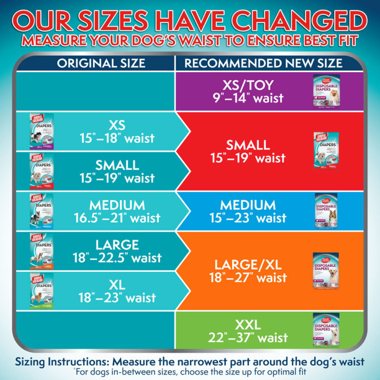 Simple solutions deals dog diapers xl