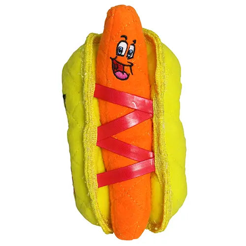 Plush hot dog dog toy deals