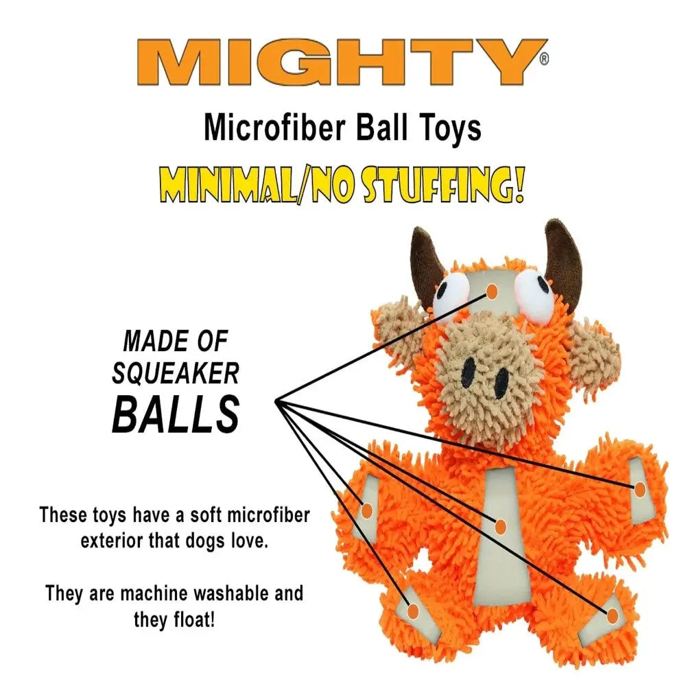 Mighty Microfiber Balls Bear Dog Toys - product detail image South Africa ecommerce