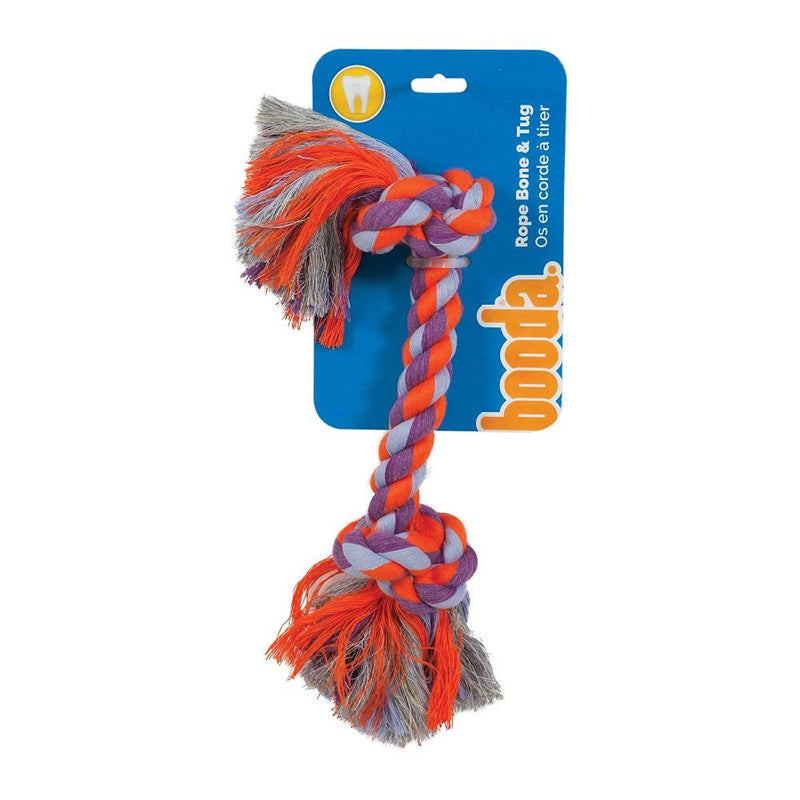Petmate Multicoloured Booda 2Knot Rope Bone Buy Dog Toys Online