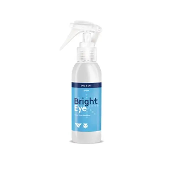 Bright Eye spray for dogs and cats, designed for eye care and hygiene.