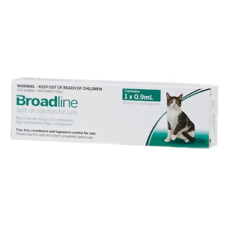 Broadline Top Spot for Cats Buy Pest Control Online Canine & Co