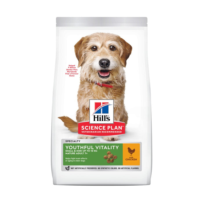Hill's Science Plan Canine Senior Vitality 7+ Small & Mini Chicken Dog Food