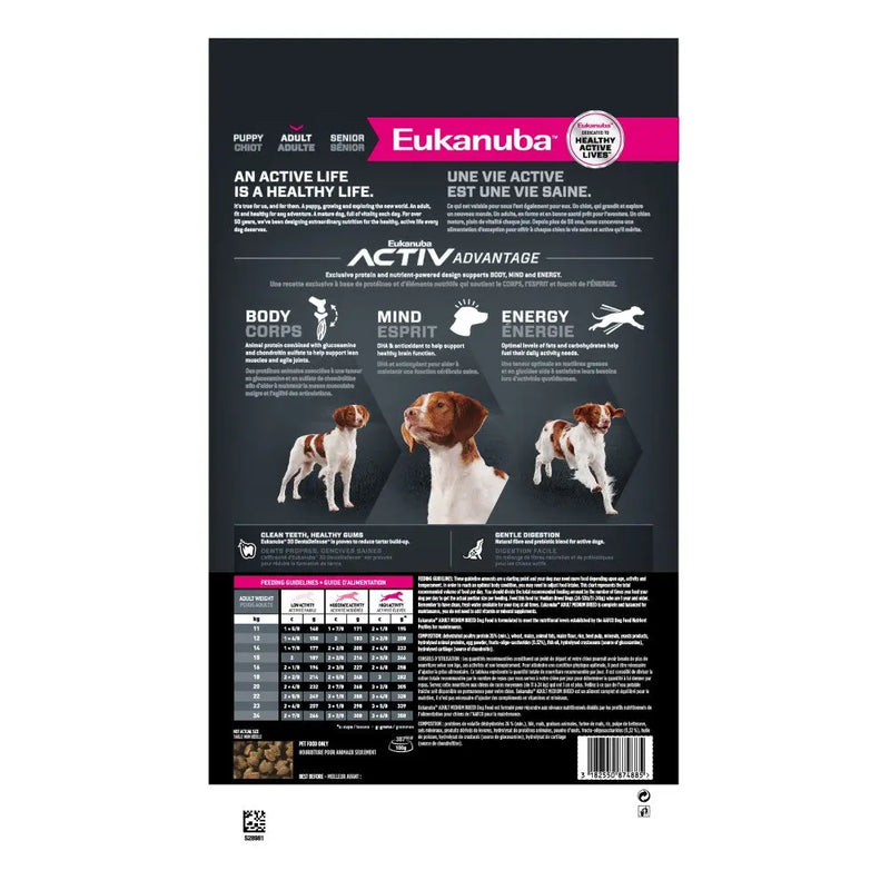 Eukanuba Adult Medium Breed Buy Dog Food Online Canine & Co