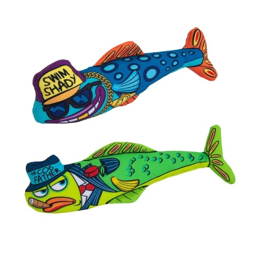 Fat cat sale fish toy