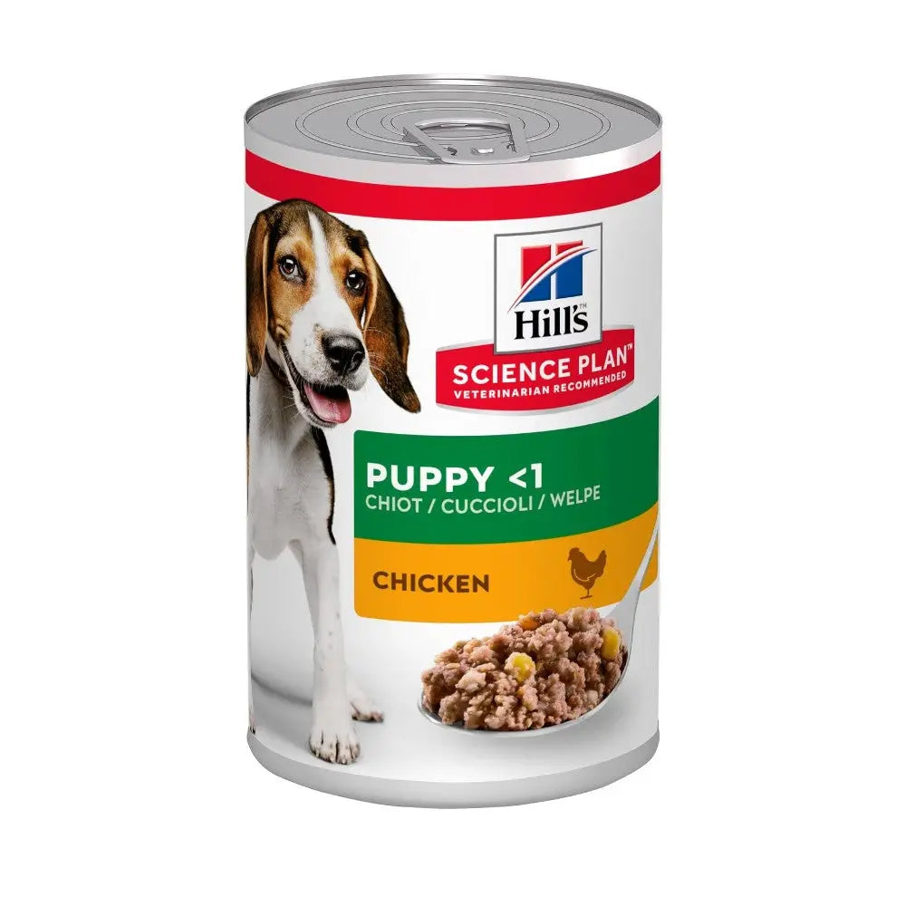 Hill's Science Plan Canine Puppy Chicken Wet Dog Food Tin   | Low Prices | Canine & Co