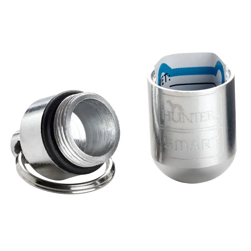 Hunter Identification Tube - product detail image (silver) South African pet owners