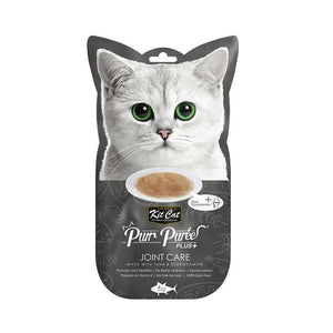 Kit Cat Purr Puree Plus+ Joint Care Cat Treats - Tuna & Glucosamine