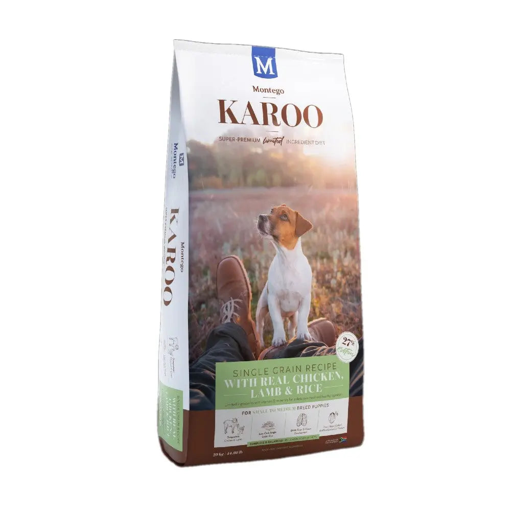 Montego Karoo Small Breed Puppy Dry Dog Food   | Low Prices | Canine & Co