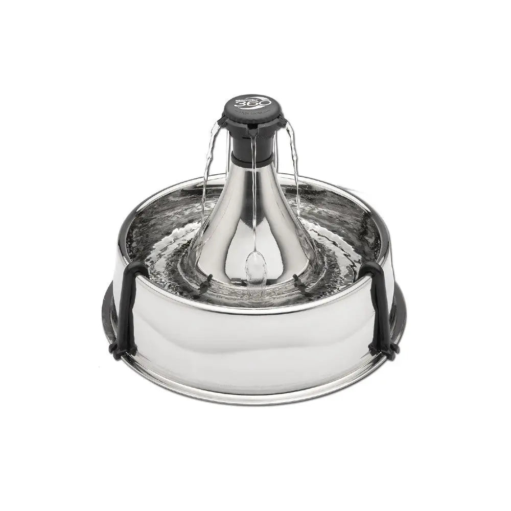 PetSafe Drinkwell 360 Stainless Steel Pet Water Fountain   | Low Prices | Canine & Co