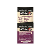 Antiseptic pet care wipes for convenient, hygienic grooming and skin care.