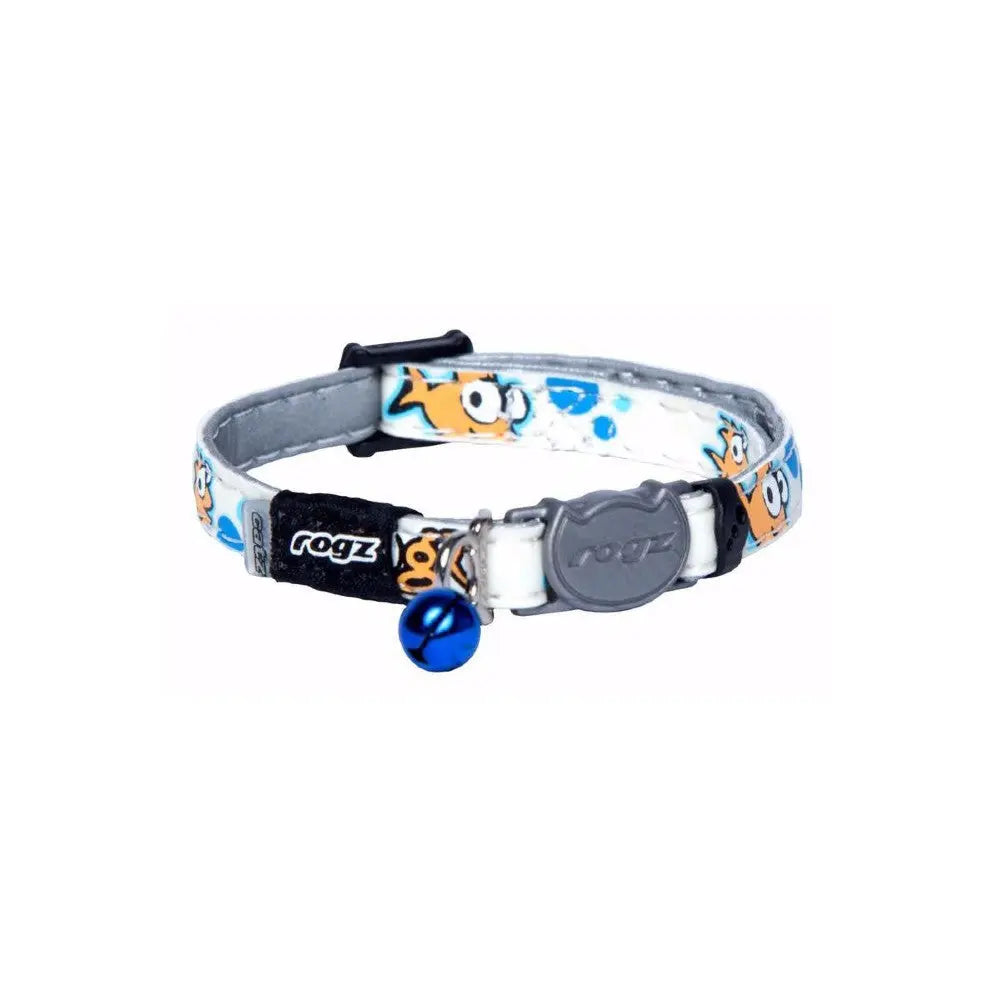 Rogz Catz GlowCat Collar  Small / Goldie Blue | Low Prices | Canine & Co