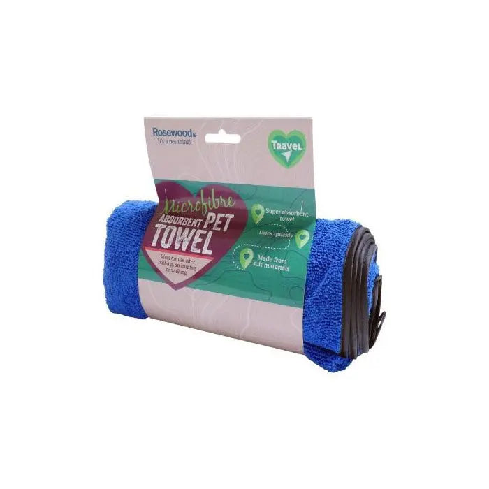 Rosewood microfibre pet towel for dogs and cats product image