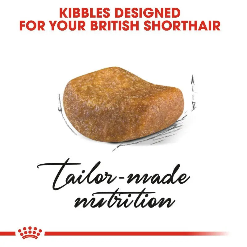 Kibble designed for British Shorthairs, featuring tailored nutrition for optimal health.