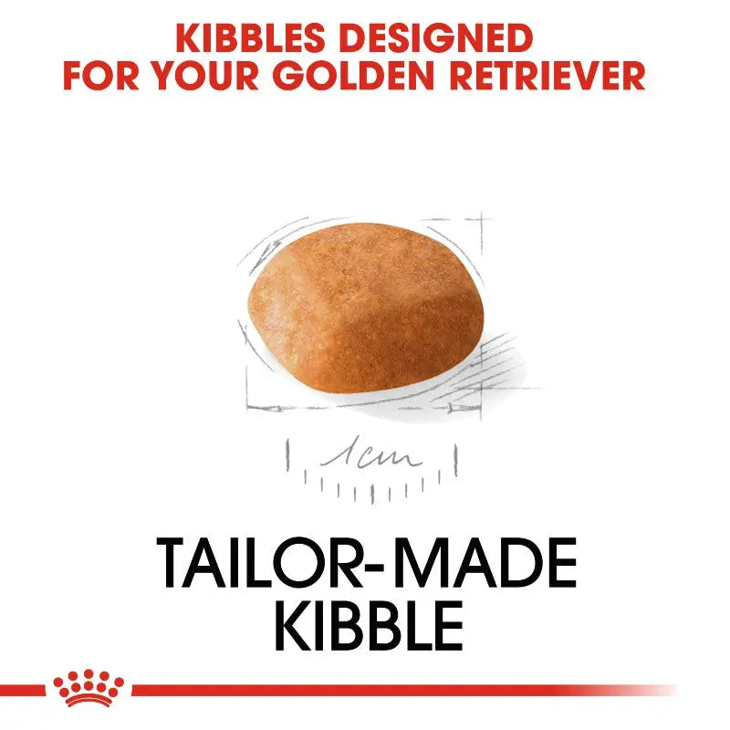 Tailor-made kibble designed specifically for your Golden Retriever's nutritional needs.