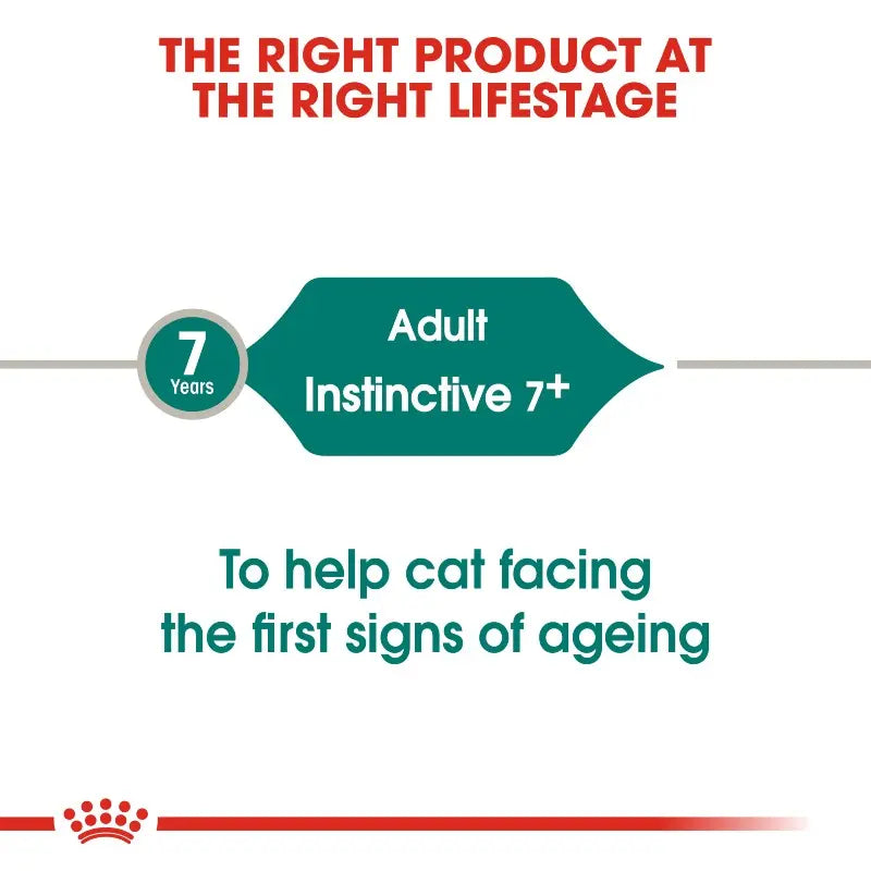 Royal Canin Instinctive +7 Cat Wet Cat Food Pouch   | Low Prices | Canine & Co
