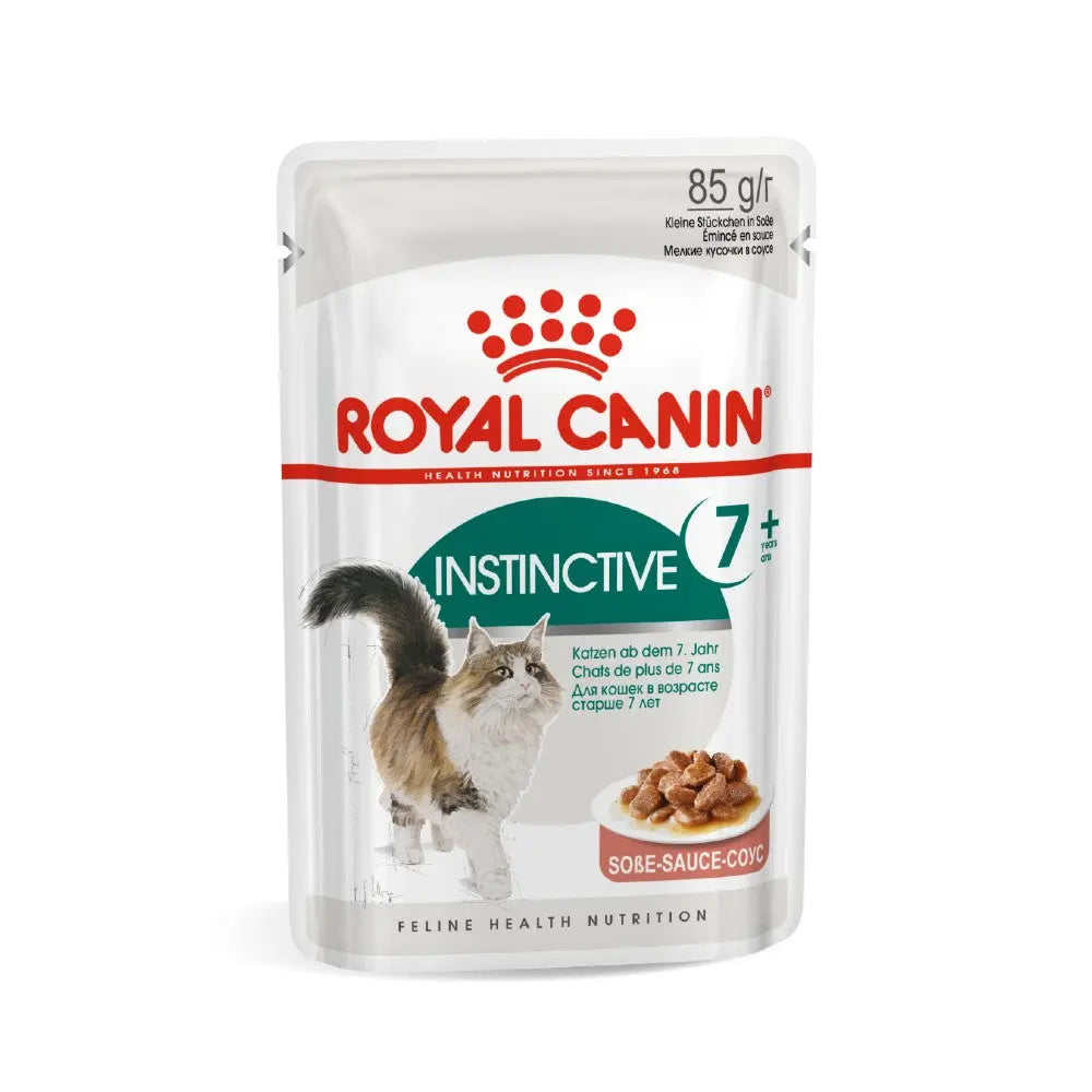 Royal Canin Instinctive +7 Cat Wet Cat Food Pouch   | Low Prices | Canine & Co
