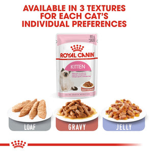 Royal Canin Kitten Instinctive Wet Food Pouch Infographic 5