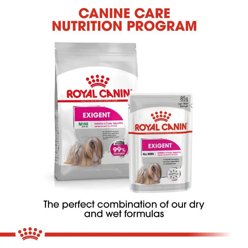 Royal Canin Exigent Mini Dry Dog Food   | Low Prices | Canine & Co