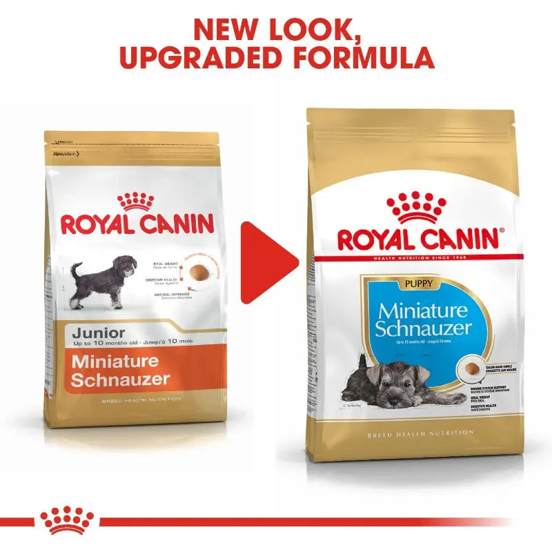 Royal Canin Schnauzer Puppy Dry Dog Food   | Low Prices | Canine & Co