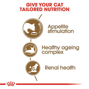 Royal Canin Ageing +12 Cat Infographic 2