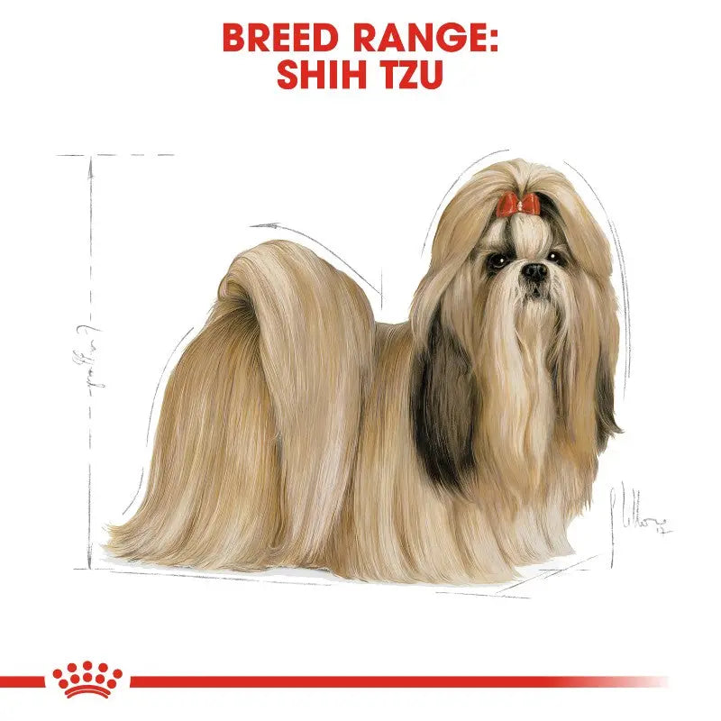 Royal Canin Shih Tzu Adult Info product image showing nutrition