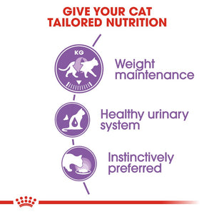 Royal Canin Cat Sterilised Wet Food Pouch Infographic 1