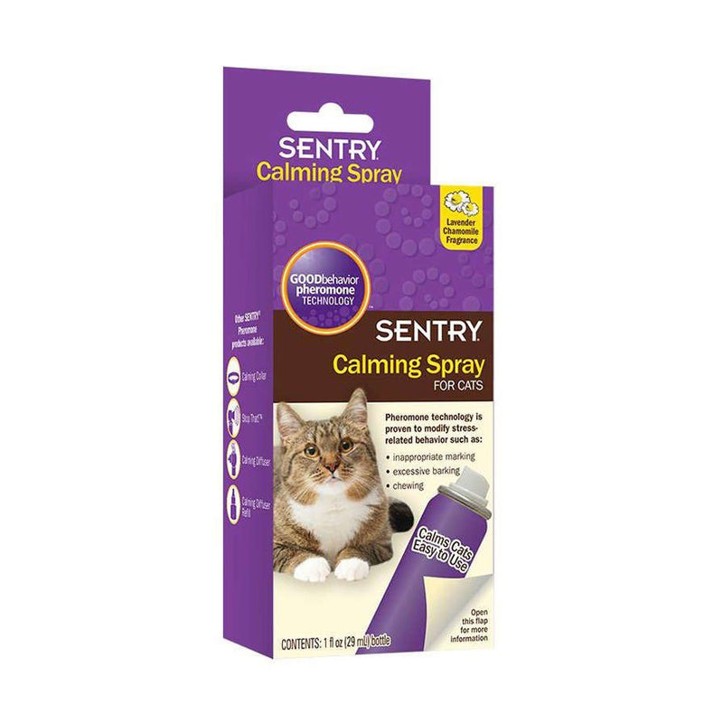 Sentry calming hot sale spray for cats