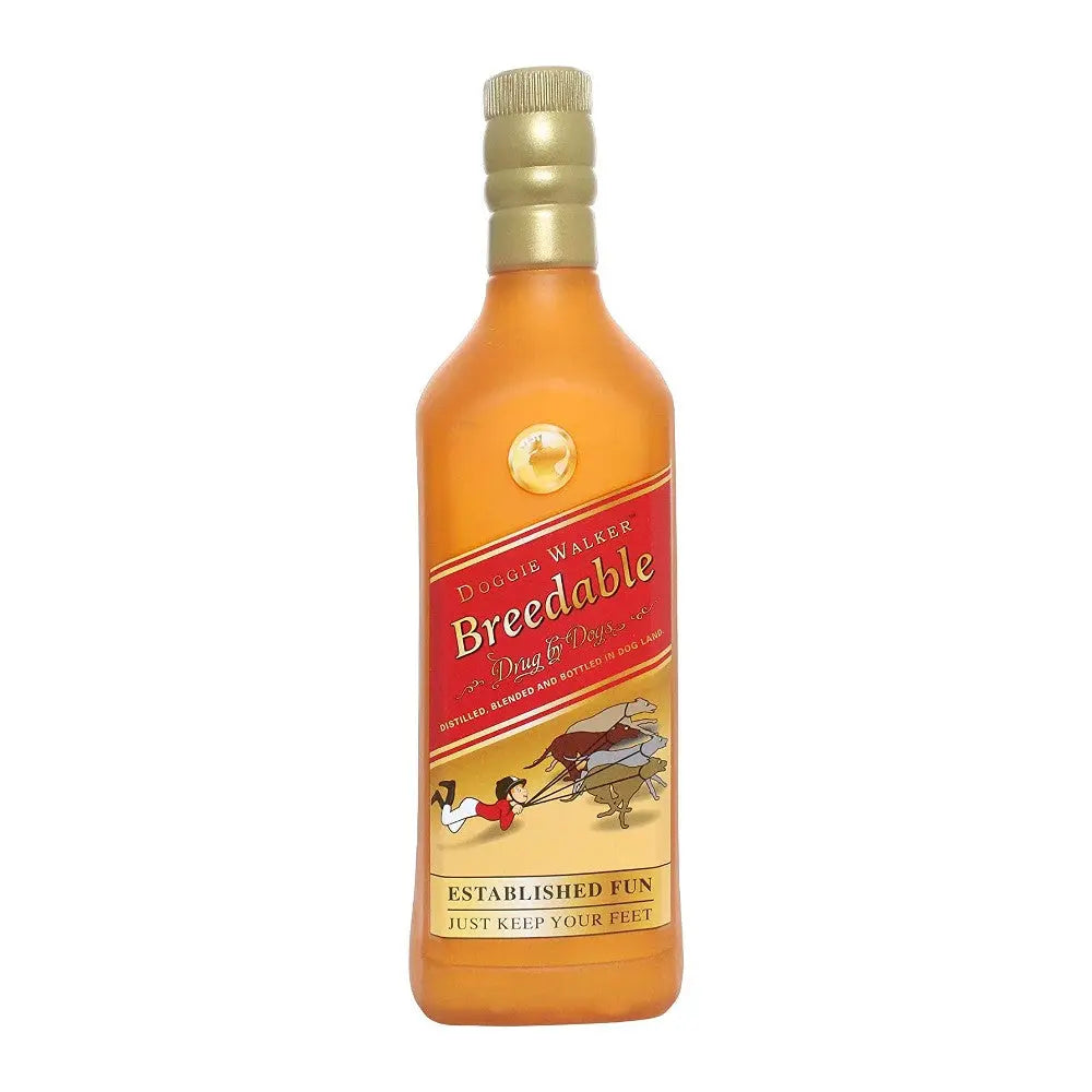 Silly Squeakers Liquor Bottle Doggie Walker Dog Squeaker Toy