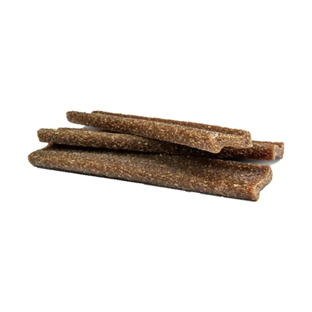 Natural dog treats, chewy sticks, healthy ingredients, perfect for training and rewarding pets.