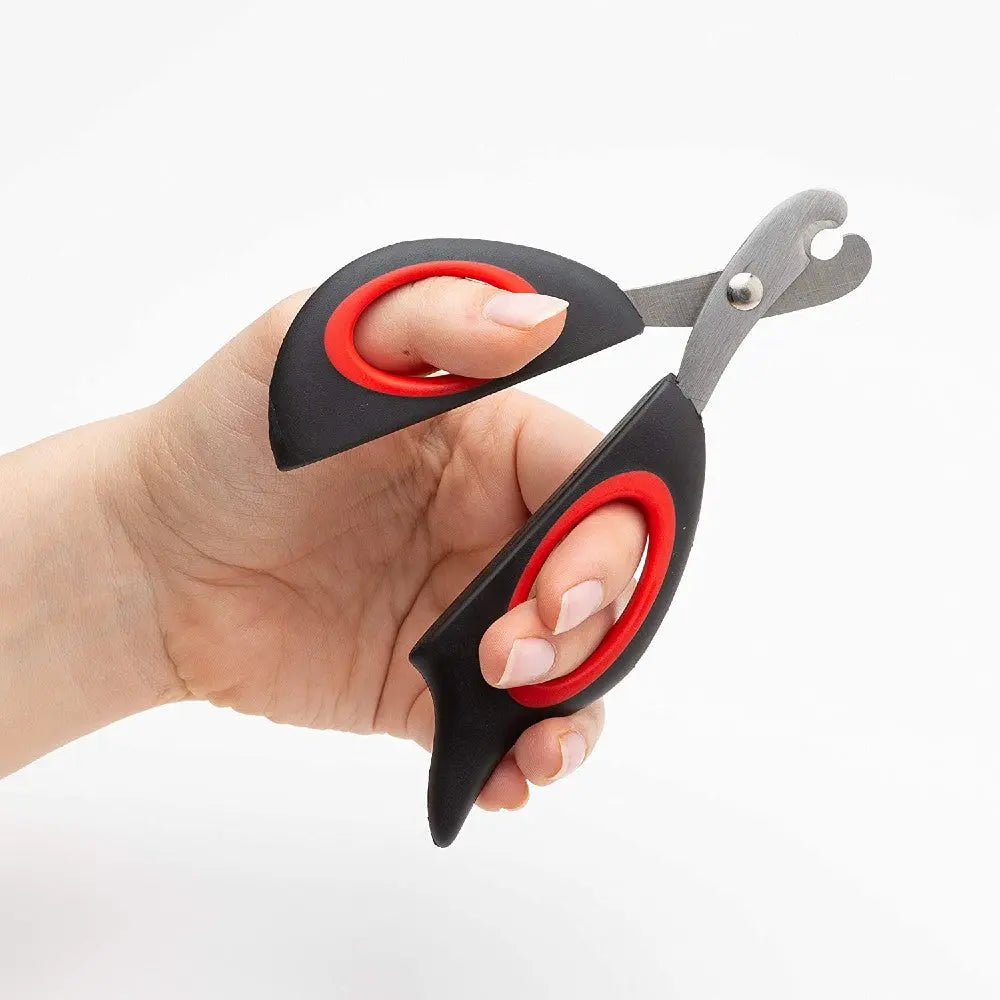 Ergonomic scissors with a comfortable grip for easy cutting and precision.